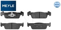 Meyle 0252573817 Bremsbelagsatz FüR Scheibenbremse Bremsbelagsatz