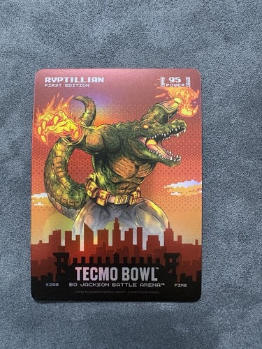 2026 Bo Jackson Battle Arena Tecmo Bowl Mark Rypien Ryptillian Skyline Fire S259