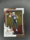 2024 Panini Clearly Donruss - Clearly Bomb Squad Drake Maye #3 Red /99 (RC)