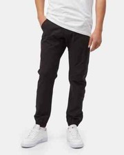 Tentree InMotion Pull On Jogger pants Men M Recycled Polyester stretch Black