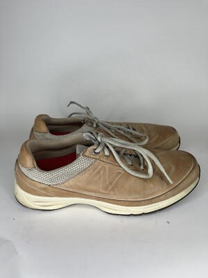 New Balance Sneakers Shoes Women's 10B Brown WW980TN Walking Leather Lace Up