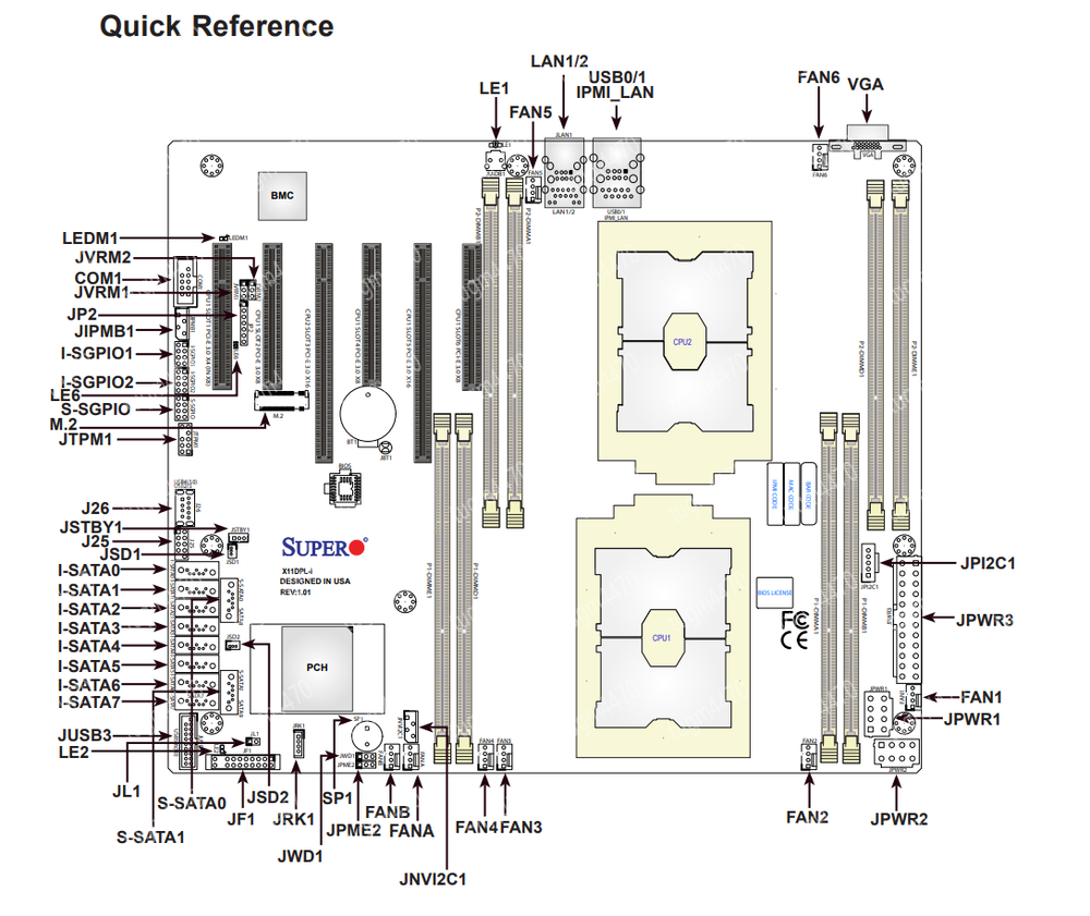 Supermicro MBD X11SPL F O Server Motherboard 1x Socket P LGA - Foto 4
