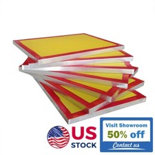 US Stock 6Pcs 23" x 31" Aluminum Silk Screen Printing Frame Screen with 230 Mesh
