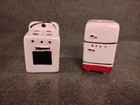 New ListingMini Salt And Pepper Shakers - Refrigerator & Oven Stove - Kitchen Appliances