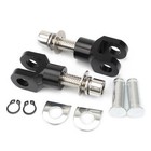 Billet 29mm Foot Pegs Footrest Support Mount Clevis Kit For Harley FXST Softail