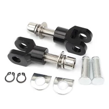 Billet 29mm Foot Pegs Footrest Support Mount Clevis Kit For Harley FXST Softail 