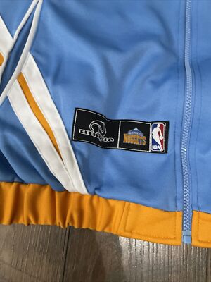 adidas アディダスdenver nuggets コラボ トラックジャケット adidasアディダス トレフォイル NBA DENVER NUGGETS ロゴ マルチ