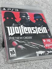 Wolfenstein: The New Order (Sony PlayStation 3, 2014) BRAND NEW