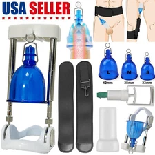 Super Penis Enlargement Extender Vacuum Stretcher Pump Hanger Bigger Enhancement