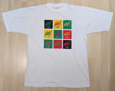 Max Dry Strong White Cider VINTAGE 1990s Promo T-Shirt Size XL Pit To Pit 23.25''