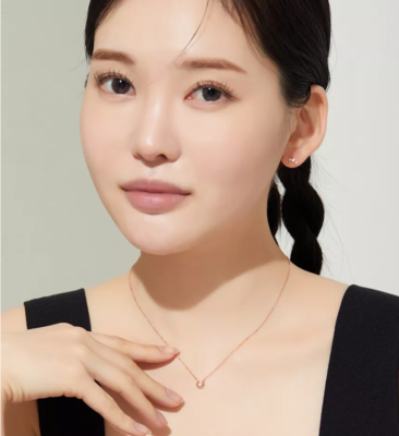 ◆STONEHENgE◆ SHe 14K Earrings StoneHenge 14K Lucky U Earrings SA24A66T Cubic Zirconia 14K