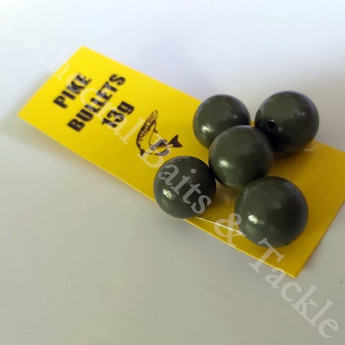 Pike Predator Non Toxic inline Bullets Salt Freshwater Fishing Tackle 4 Sizes - 第 8/12 張圖片