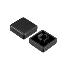 20Pcs 12x12mm Pushbutton Switch Caps Cover Black for 12x12x7.3mm Tact Switch