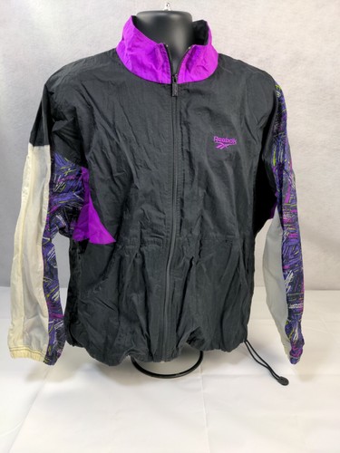 purple reebok windbreaker