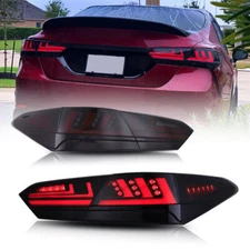 4PCS LED Tail Light for 2018-2024 Toyota Camry Sedan Taillights LH&RH Smoked