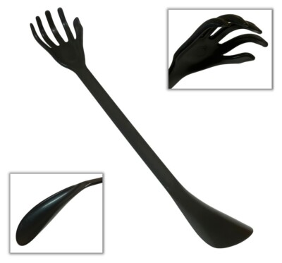 RÜCKENKRATZER ~ HIT BIG HAND ~ 50 cm & SCHUHLÖFFEL RÜCKEN KRATZER Rückenkratze