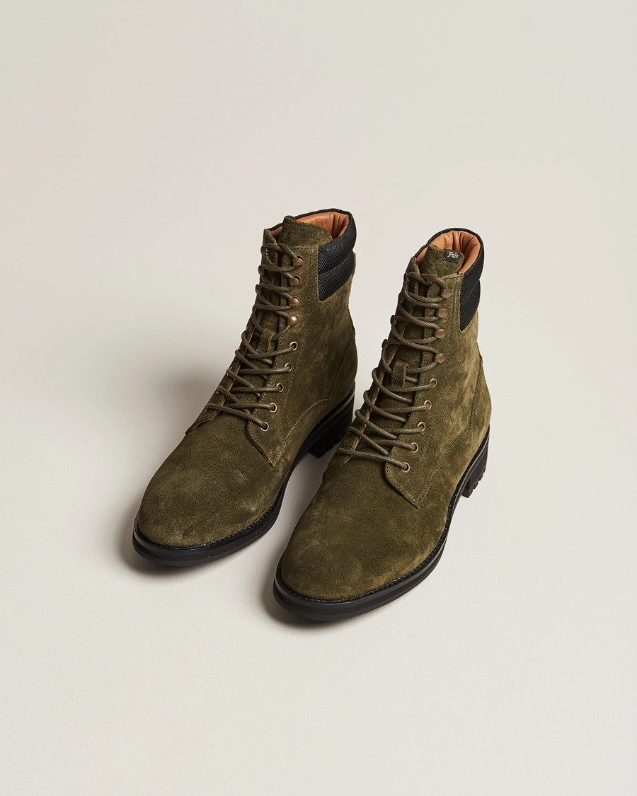 S Boots Olive Green Bryson Suede Uk 9, 10 4250g