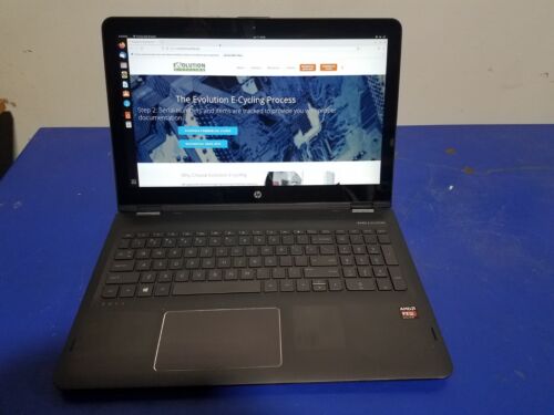 HP ENVY x360 m6 - AMD FX-9800p - 16GB RAM - R7 GFX - 250GB SSD Ubuntu