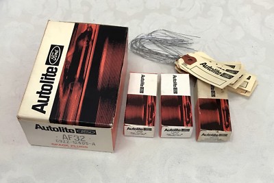 NOS Ford Boss 429 Autolite-Ford AF718 tags AF-32 plugs DP-5 points DC13A condens