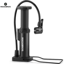 ROCKBROS High Pressure Bike Pump Bicycle Air Inflator MTB Foot Pump Portable