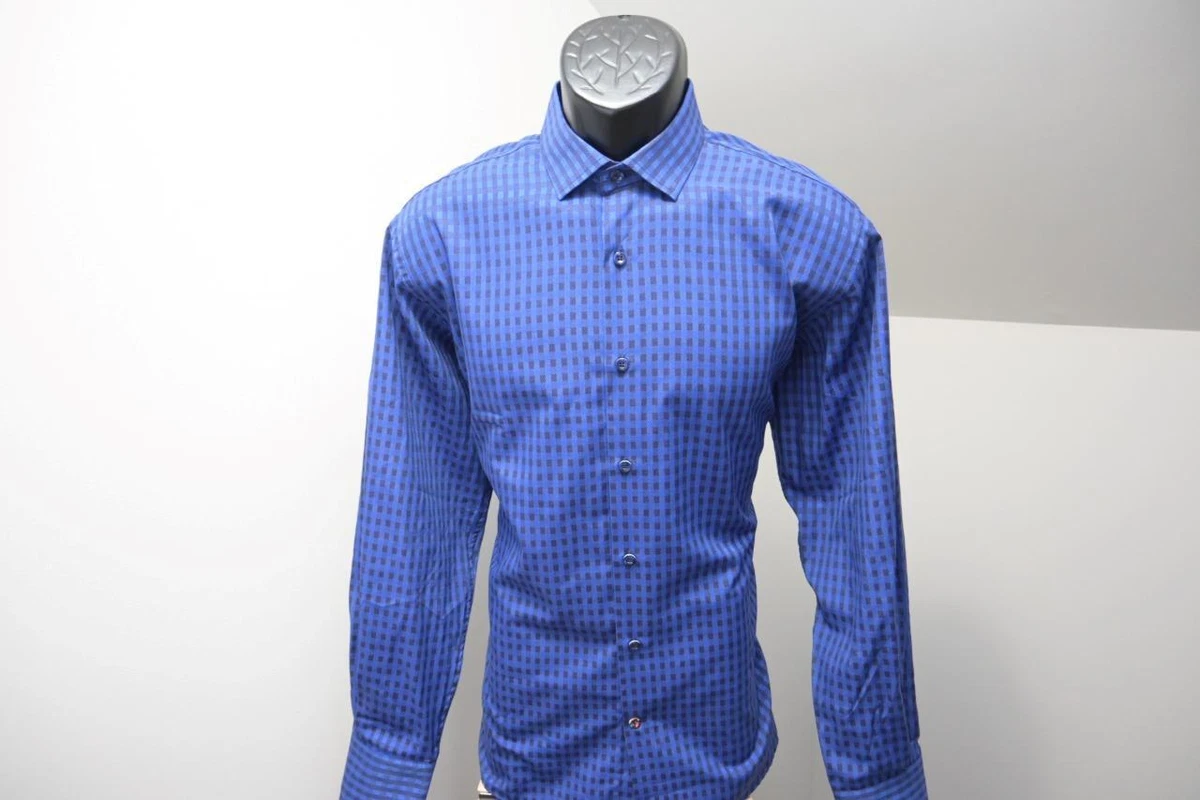 Mens designer hotsell black dress shirts