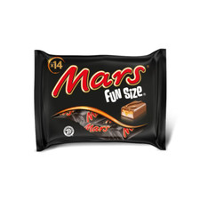 Mars 14 Funsize Milk Chocolate Bars 275g (Pack Of 2) Perfect For Sharing