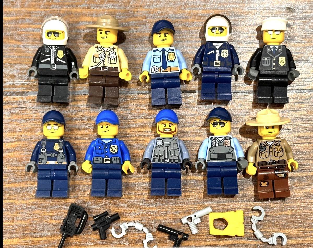 Lego Minifigure Lego Police Movie Lego Police Characters Lego
