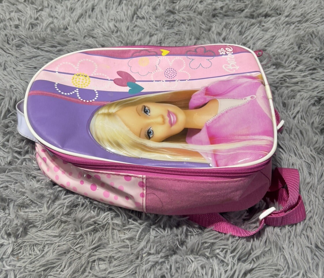 Barbie Backpack 2005 Barbie Backpack Doll L Carry Case Pink with