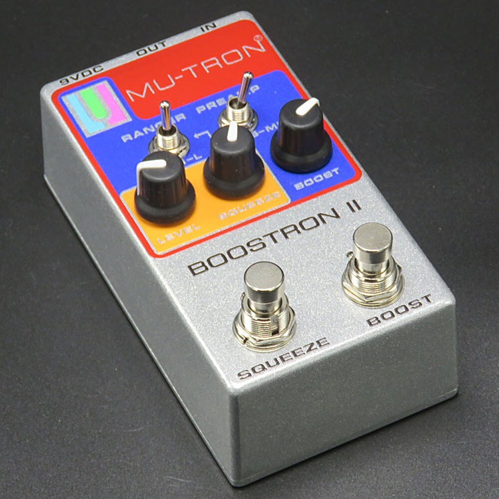 NEW Mu-Tron BOOSTRON II Vintage Silver Booster Compressor