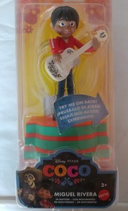 NEW DISNEY PIXAR COCO MIGUEL RIVERA MOTION FIGURE WITH GUITAR 2017 MATTEL TOY | eBay
