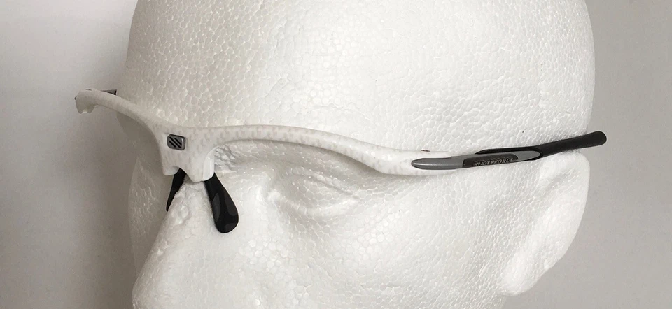 Rudy Project White Carbonium RYDON Sonnenbrille NUR RAHMEN & Etui Ref:71RM - Bild 3 von 4