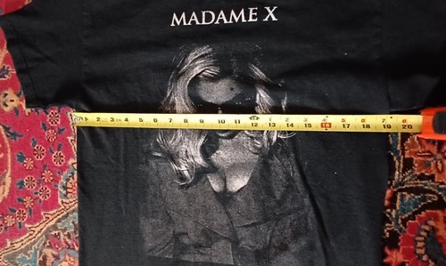 MADONNA MADAME X 2-SIDED TOUR TShirt Black Medium - 第 4/9 張圖片