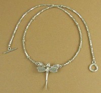 Dragonfly Silver Necklace. Solid Fine And Sterling Silver 925. Handmade. Dragonfly Silver Necklace. Solid Fine And Sterling Silver 925. Handmade.