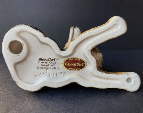 Rare Vtg House of Global Art Harvey Knox Kingdom German Shepherd Figurine Puppy - Picture 6 of 10