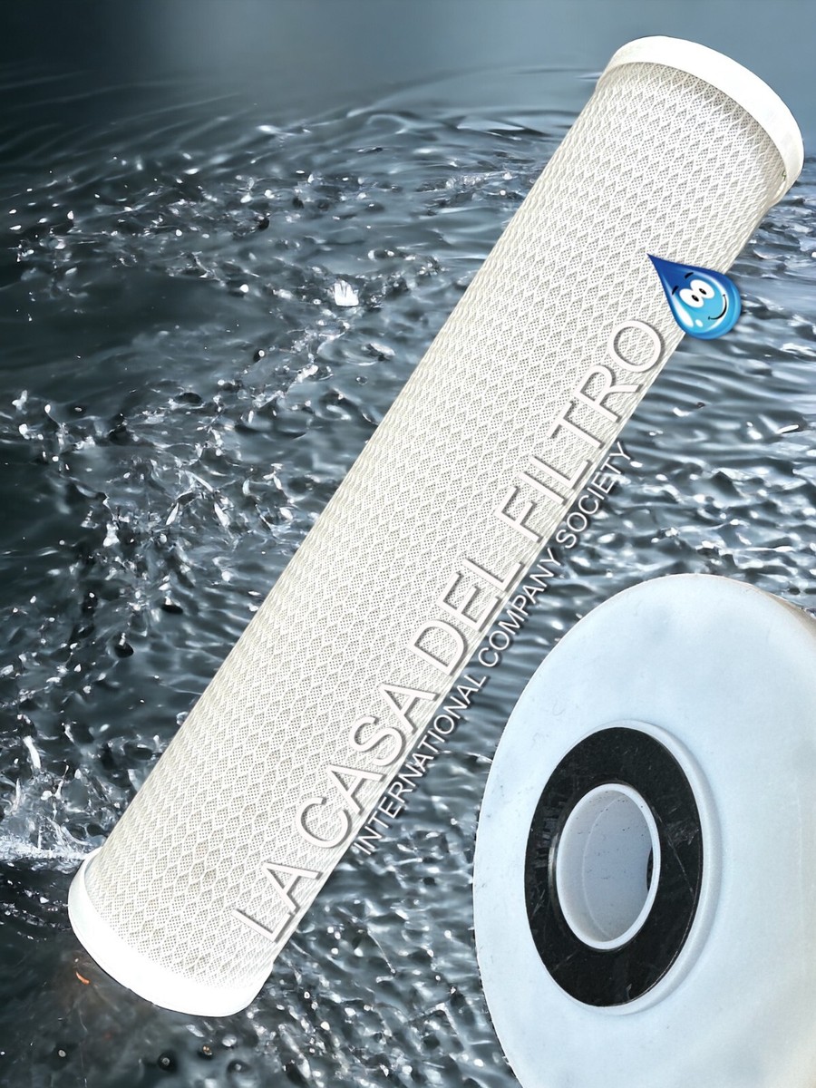 Filtro Acqua Irrigazione Confezione Da 4 Filtri Acqua CTO A Blocco - Foto 10