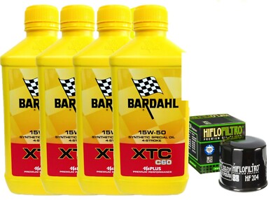 Kit/Serviceheft Triumph Bonneville 865 Steve McQueen Bardahl XTC 15W50 Ölfilter