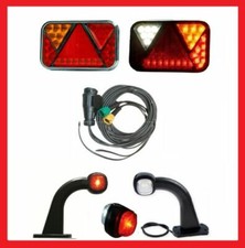2 LED Rückleuchten mit CONTROL BOX - Anhängerbeleuchtung SET Anhänger Rücklicht