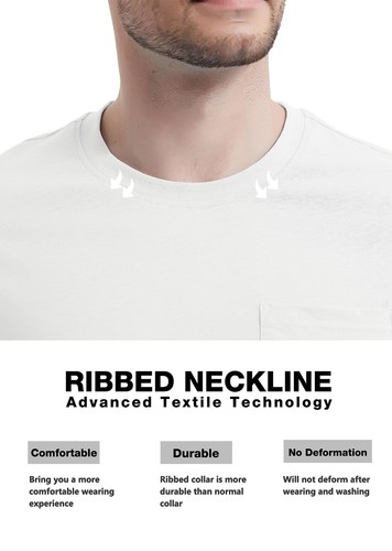 T-shirt uomo cotone manica corta estate attiva abbigliamento sportivo girocollo top - Foto 7 di 187