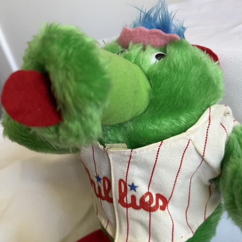 Vintage 1996 Philadelphia Phillie Phanatic Maskottchen Plüsch Snuffleupagus Elsag Bailey - Bild 4 von 11