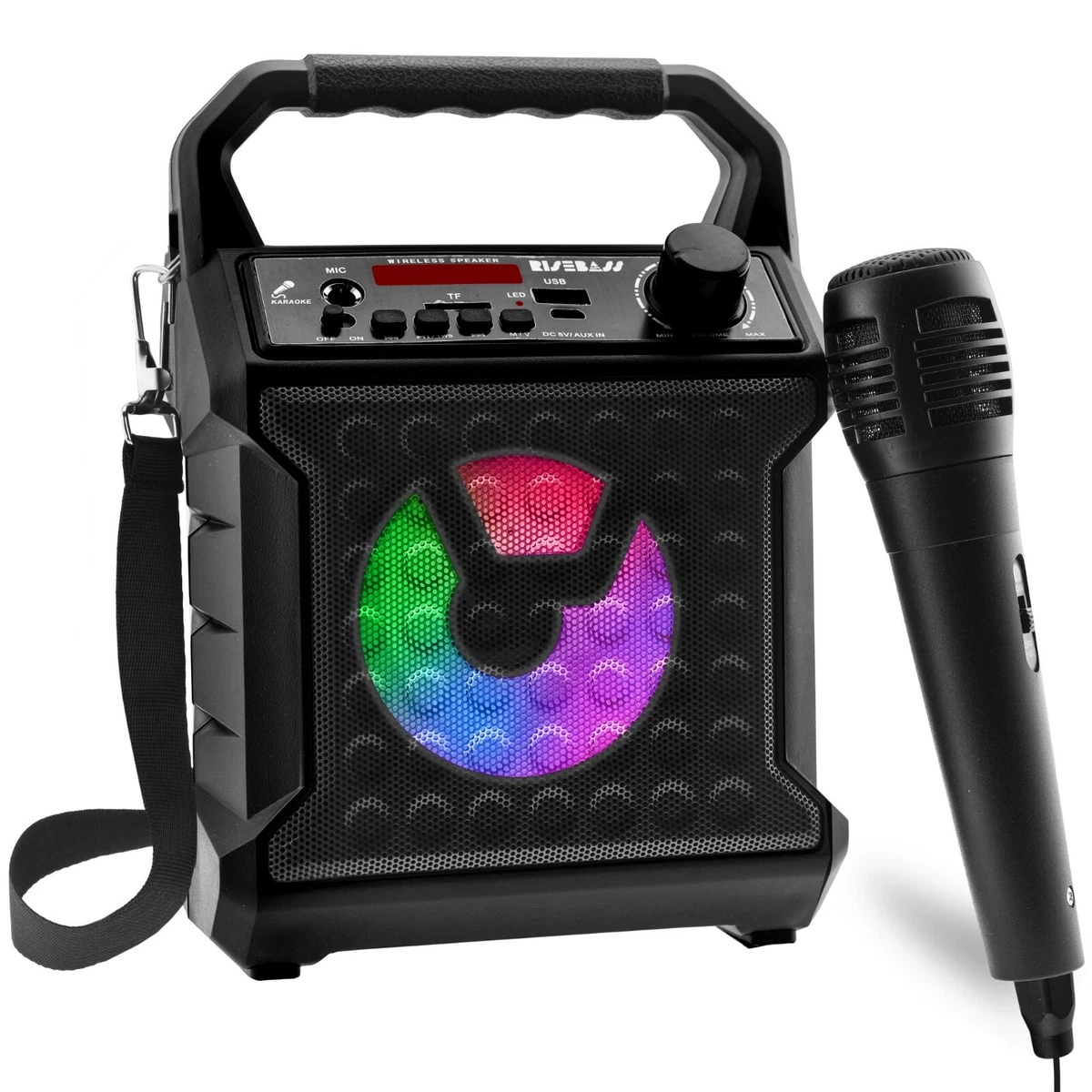 Portable Bluetooth Speaker Karaoke Machine System +Microphone