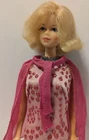 Vintage 1960’s Stacey Barbie Doll Dressed In Pink Sparkle Original Outfit