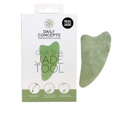 Daily Concepts New Beauty Gua Sha Real Jade Massager Facial Tool NEW & SEALED