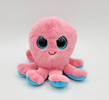 Ty Beanie Boos SHELDON the Octopus 5" Plush Toy (2024) Pink & Blue