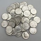 1960-D Roosevelt Dimes 90% Silver 10c Ten Cent Tube Original Roll ~ $5 Face