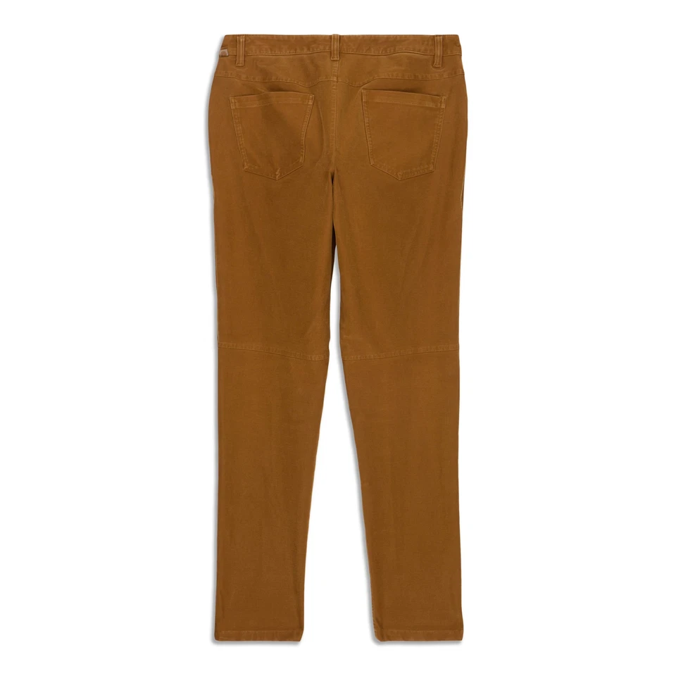 lululemon ABC Pant Slim Size 34 Burnt Caramel
