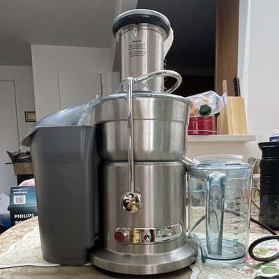 Breville Juice Fountain Elite 800JEXL 1000W Centrifugal Juicer 34oz Silver
