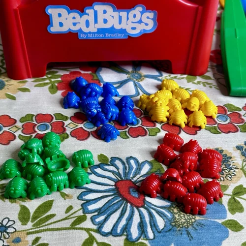 Vintage 1985 BED BUGS Skill Game #4509 Complete & Tested ~ Milton Bradley - Picture 2 of 13