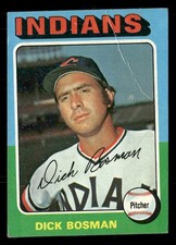1975 Topps #354 Dick Bosman