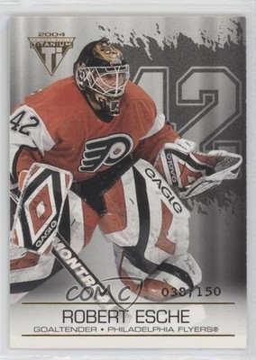 2003 Pacific Private Stock Titanium Hobby Jersey Number 30/150 Robert Esche 0c4