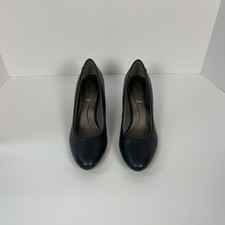 Life Stride Soft System Blue Womens Size 9M High Heel Shoes